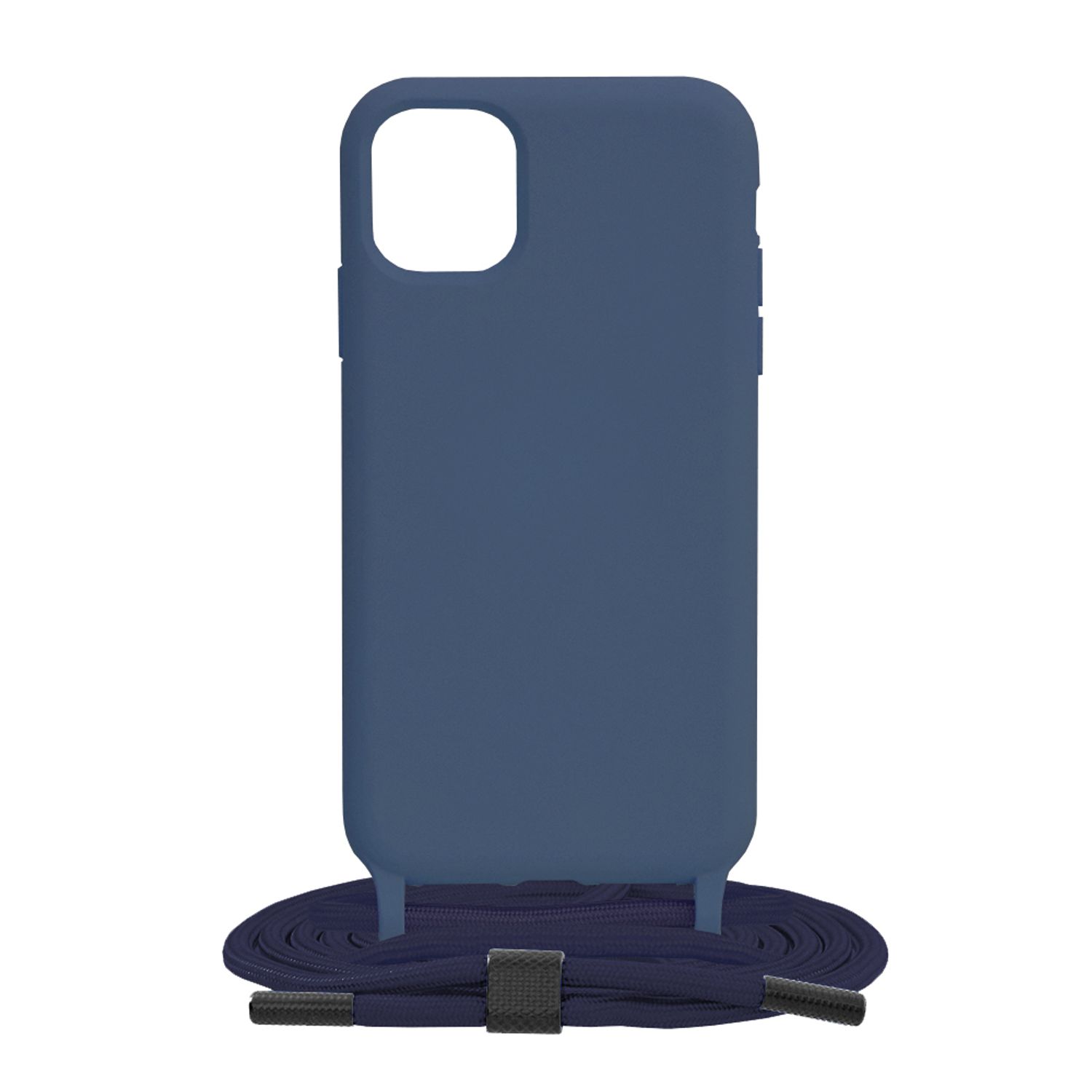 Husa de protectie din materiale premium cu interior soft compatibila cu iPhone 11, Albastru fotografia produsului