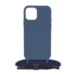 Husa de protectie din materiale premium cu interior soft compatibila cu iPhone 12, Albastru fotografia produsului