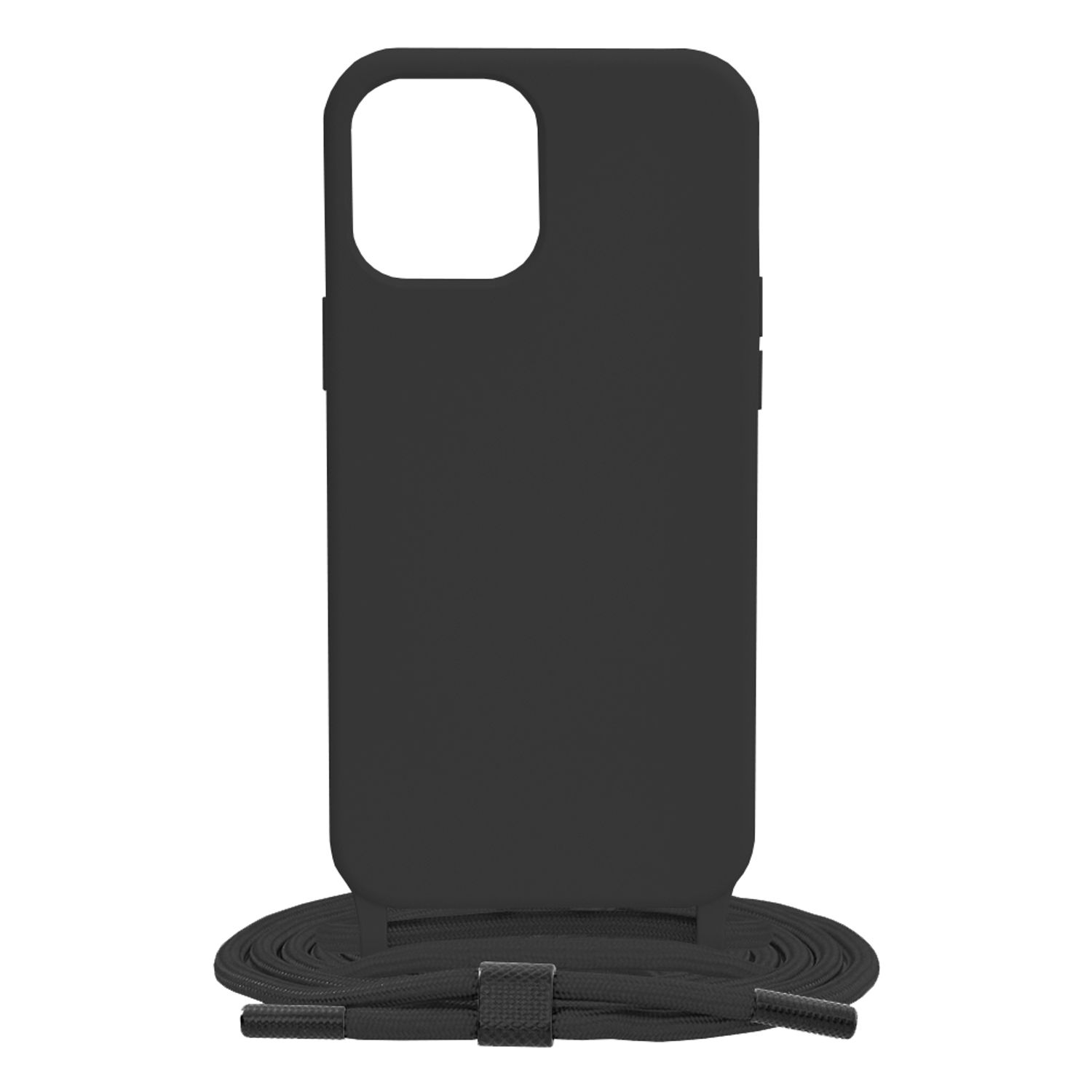 Husa de protectie din materiale premium cu interior soft compatibila cu iPhone 12 Pro Max, Negru fotografia produsului
