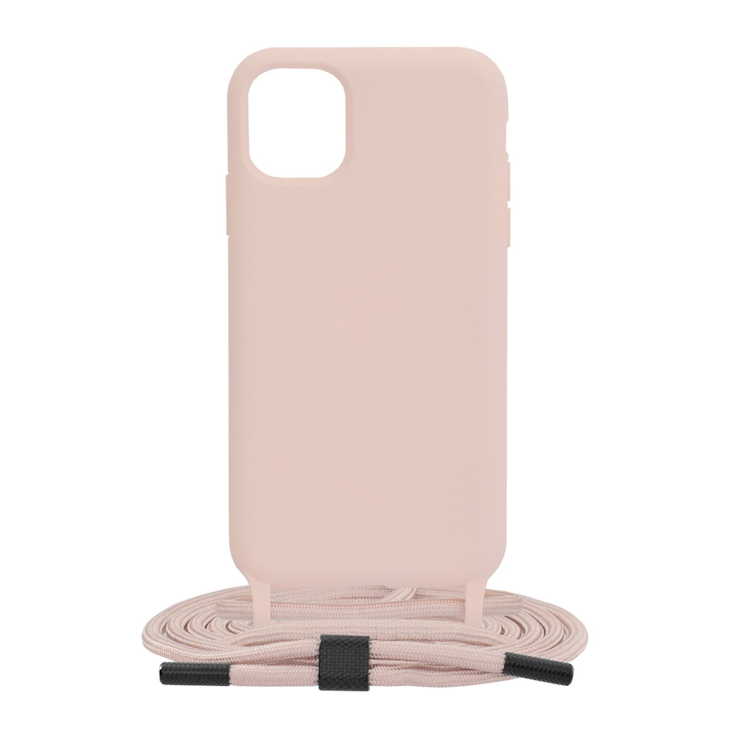 Husa de protectie din materiale premium cu interior soft compatibila cu iPhone 11, Roz fotografia produsului
