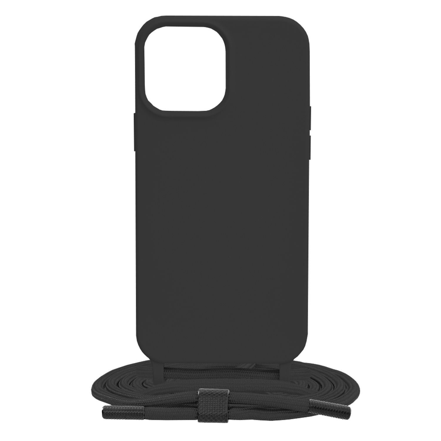 Husa de protectie din materiale premium cu interior soft compatibila cu iPhone 13 Pro Max, Negru fotografia produsului