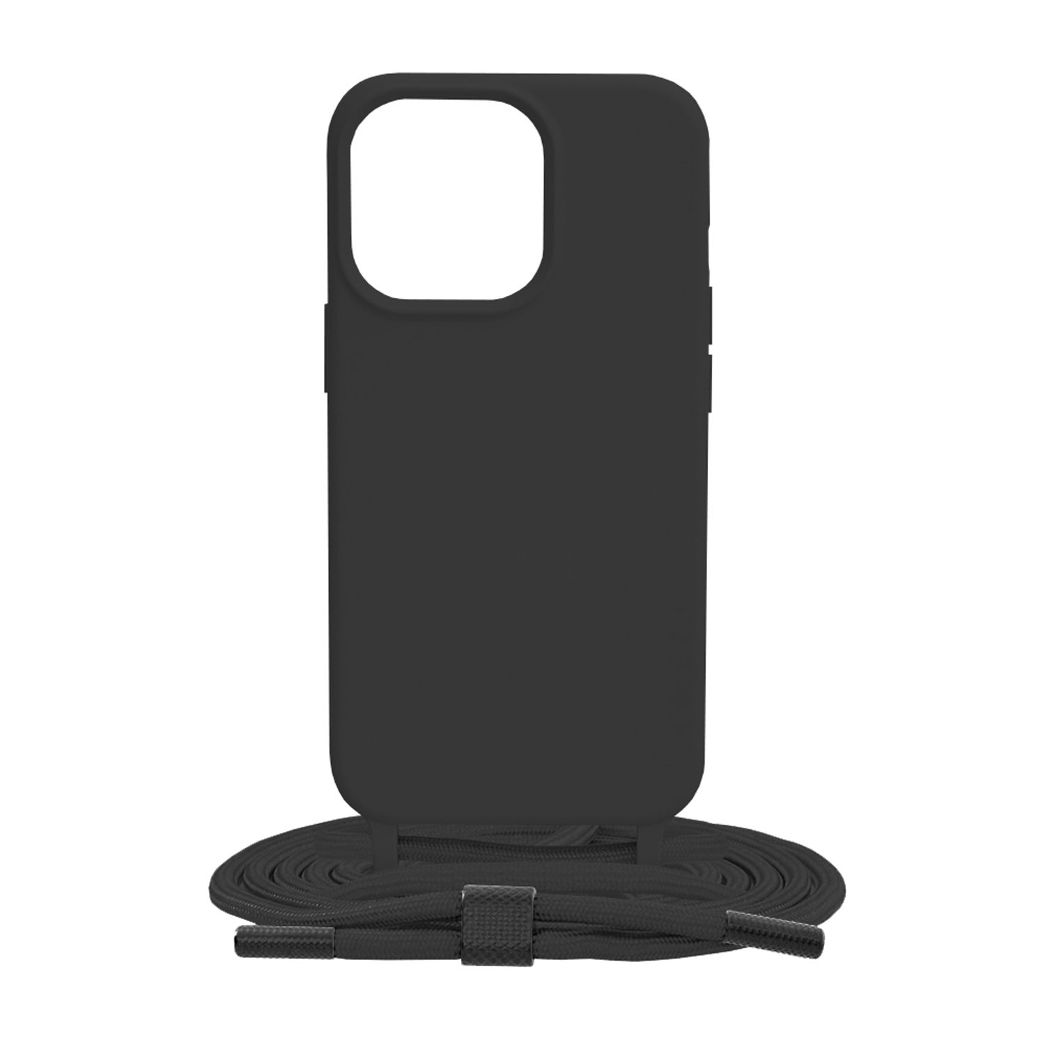Husa de protectie din materiale premium cu interior soft compatibila cu iPhone 13 Pro, Negru fotografia produsului