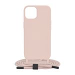 Husa de protectie din materiale premium cu interior soft compatibila cu iPhone 13, Roz fotografia produsului
