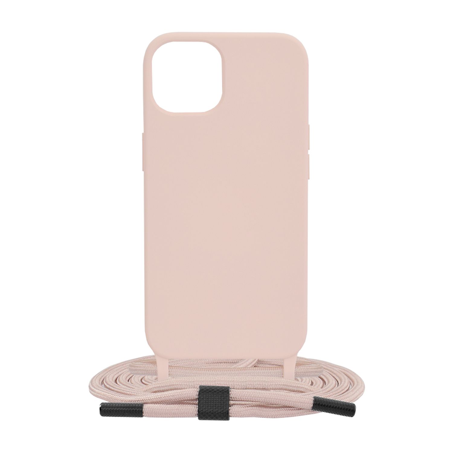 Husa de protectie din materiale premium cu interior soft compatibila cu iPhone 13, Roz fotografia produsului