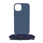 Husa de protectie din materiale premium cu interior soft compatibila cu iPhone 13, Albastru fotografia produsului