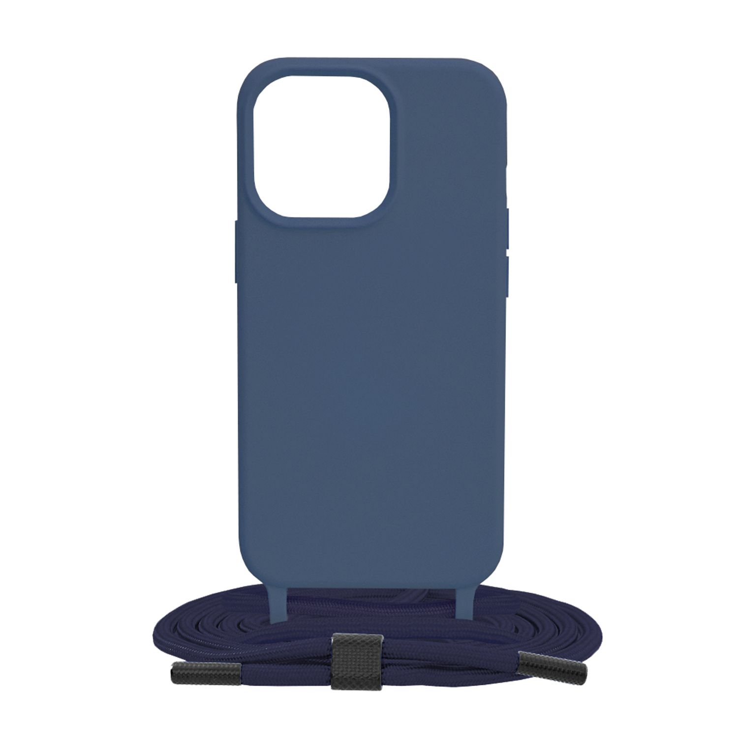 Husa de protectie din materiale premium cu interior soft compatibila cu iPhone 13 Pro, Albastru fotografia produsului