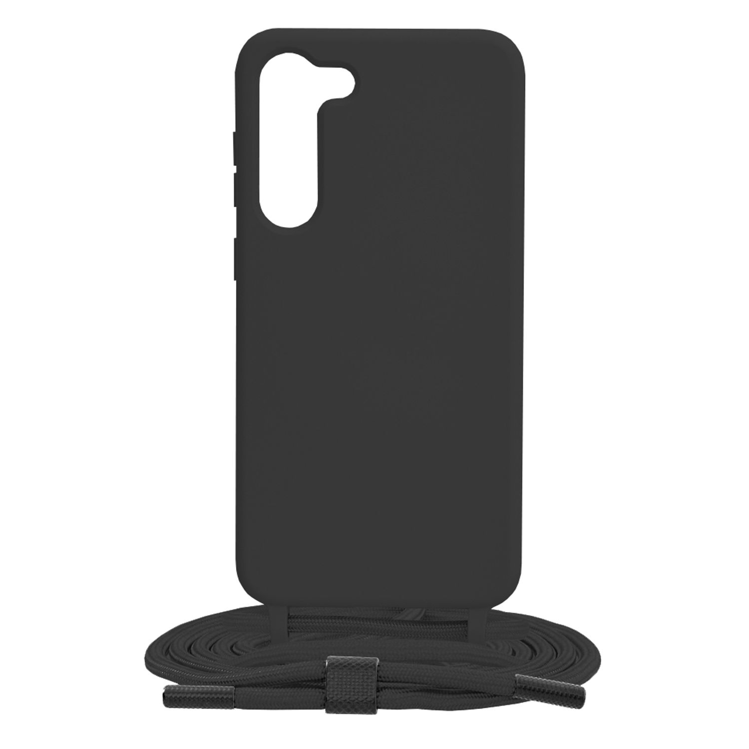 Husa de protectie din materiale premium cu interior soft compatibila cu Samsung Galaxy S23 Plus, Negru fotografia produsului