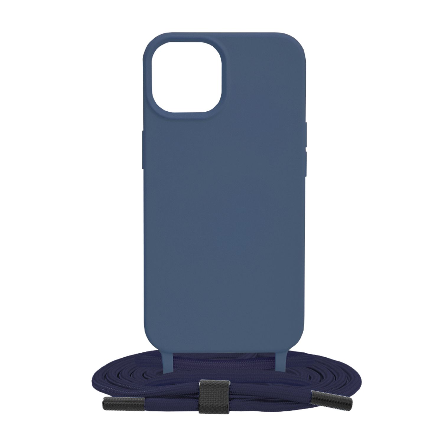 Husa de protectie din materiale premium cu interior soft compatibila cu iPhone 14,  Albastru fotografia produsului