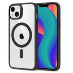 Husa de protectie premium, rezistenta la socuri, compatibila cu iPhone 14   iPhone 13, Negru fotografia produsului
