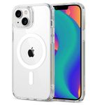 Husa de protectie premium, rezistenta la socuri, compatibila cu iPhone 14 Plus, Transparent fotografia produsului