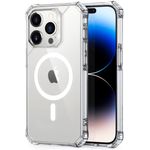 Husa de protectie premium, rezistenta la socuri compatibila cu iPhone 14 Pro Max, Transparent fotografia produsului