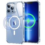 Husa de protectie premium, rezistenta la socuri compatibila cu iPhone 13 Pro Max, Transparent fotografia produsului