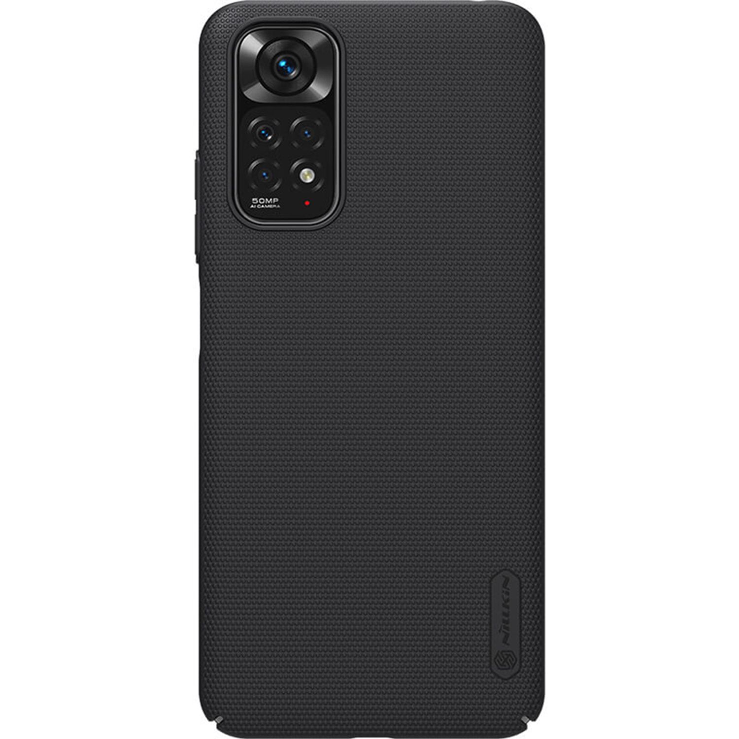 Husa Nillkin Super Frosted Shield pentru Xiaomi Redmi Note 11   Note 11S, negru fotografia produsului