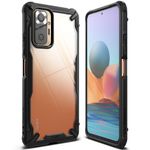 Husa premium ranforsata pentru Redmi Note 10 Pro   Redmi Note 10 Pro Max, Negru fotografia produsului