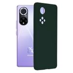 Husa din silicon compatibila cu Huawei Nova 9   Honor 50, Verde inchis fotografia produsului