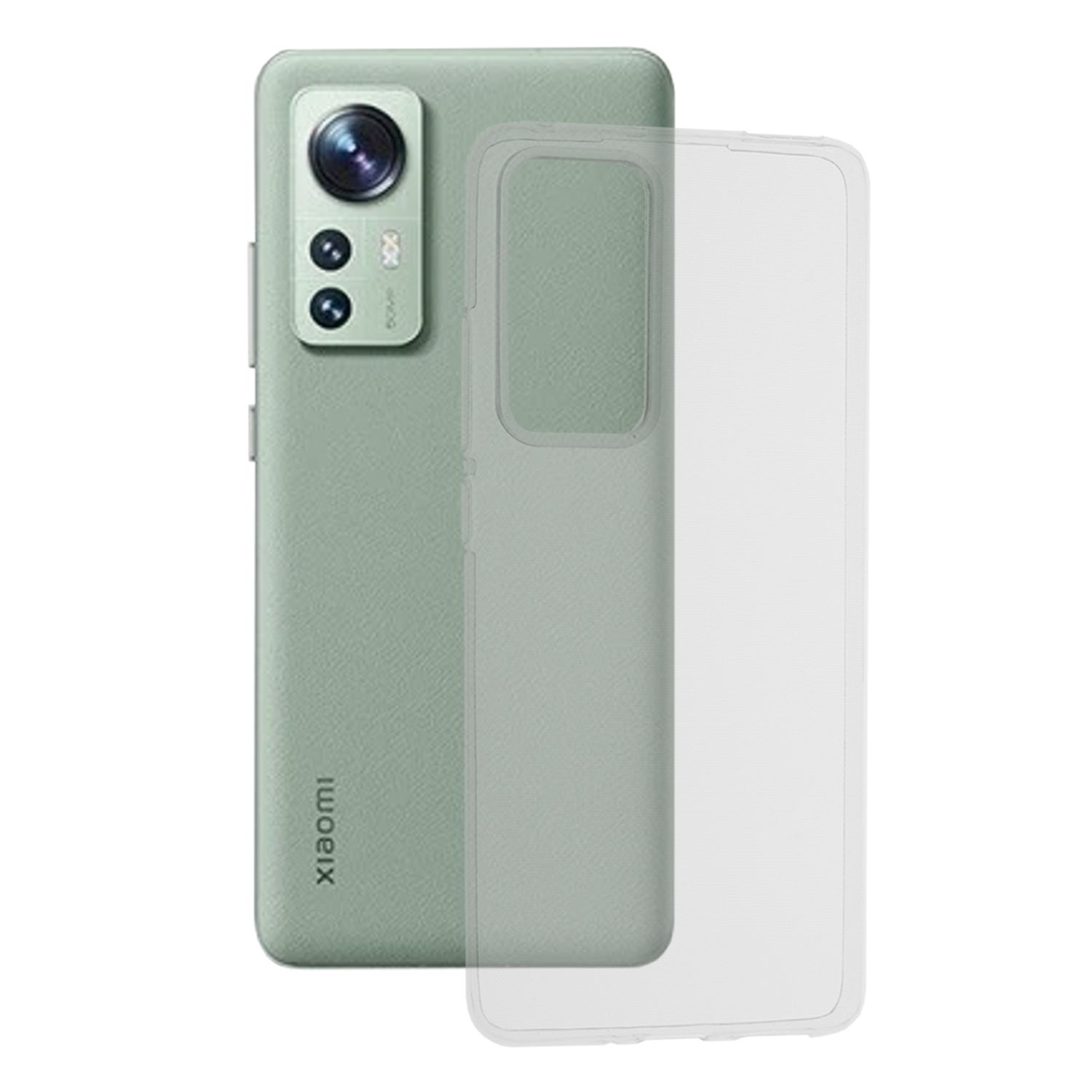 Husa din silicon transparent pentru Xiaomi 12 fotografia produsului