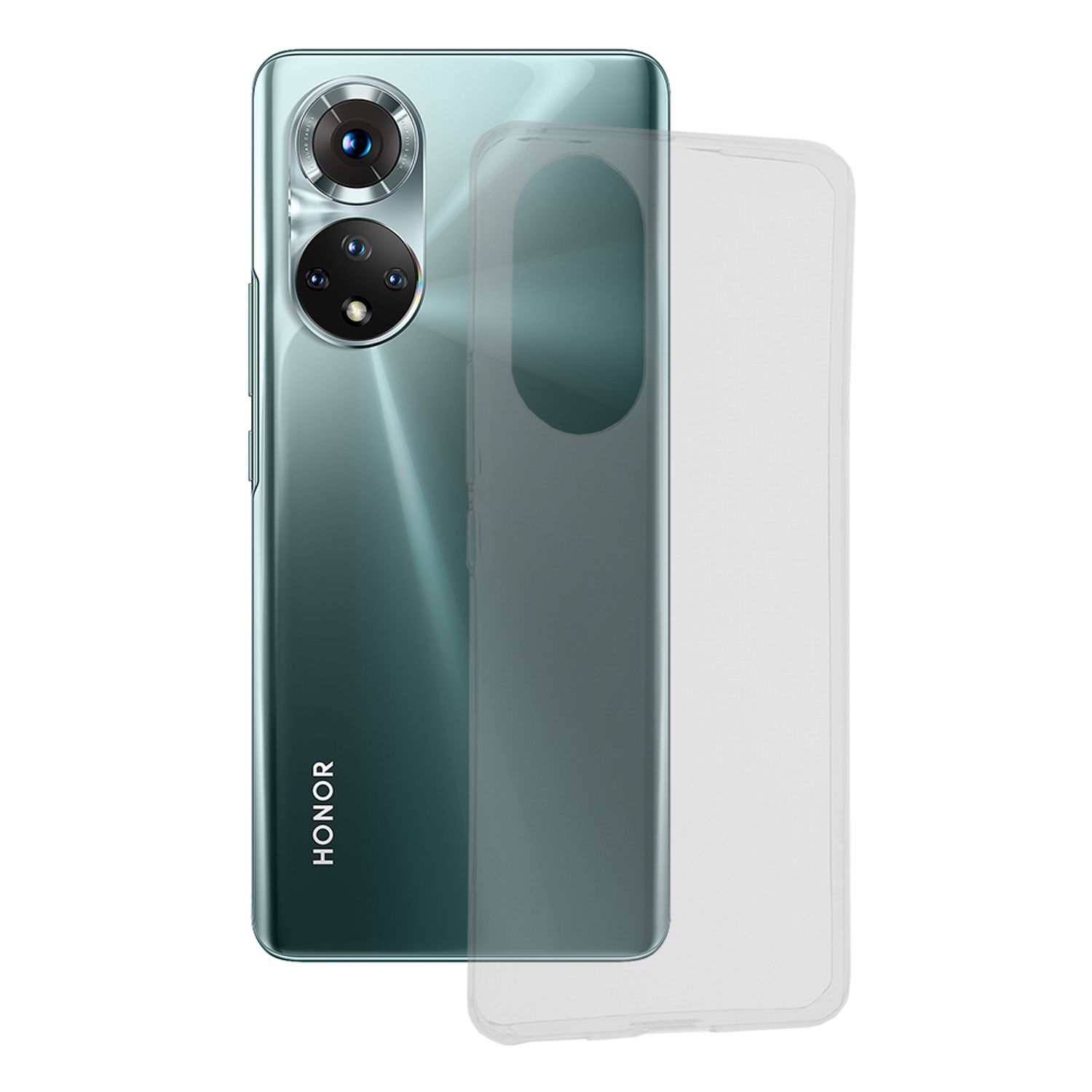 Husa din silicon transparent pentru Huawei Nova 9   Honor 50 fotografia produsului