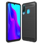 Husa premium din poliuretan compatibil cu Huawei P30 Lite, Negru fotografia produsului