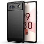 Husa policarbonat rezistenta pentru Google Pixel 6, negru fotografia produsului
