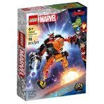 Set de construit LEGO    Marvel Super Heroes, Robot Rocket, 98 piese fotografia produsului