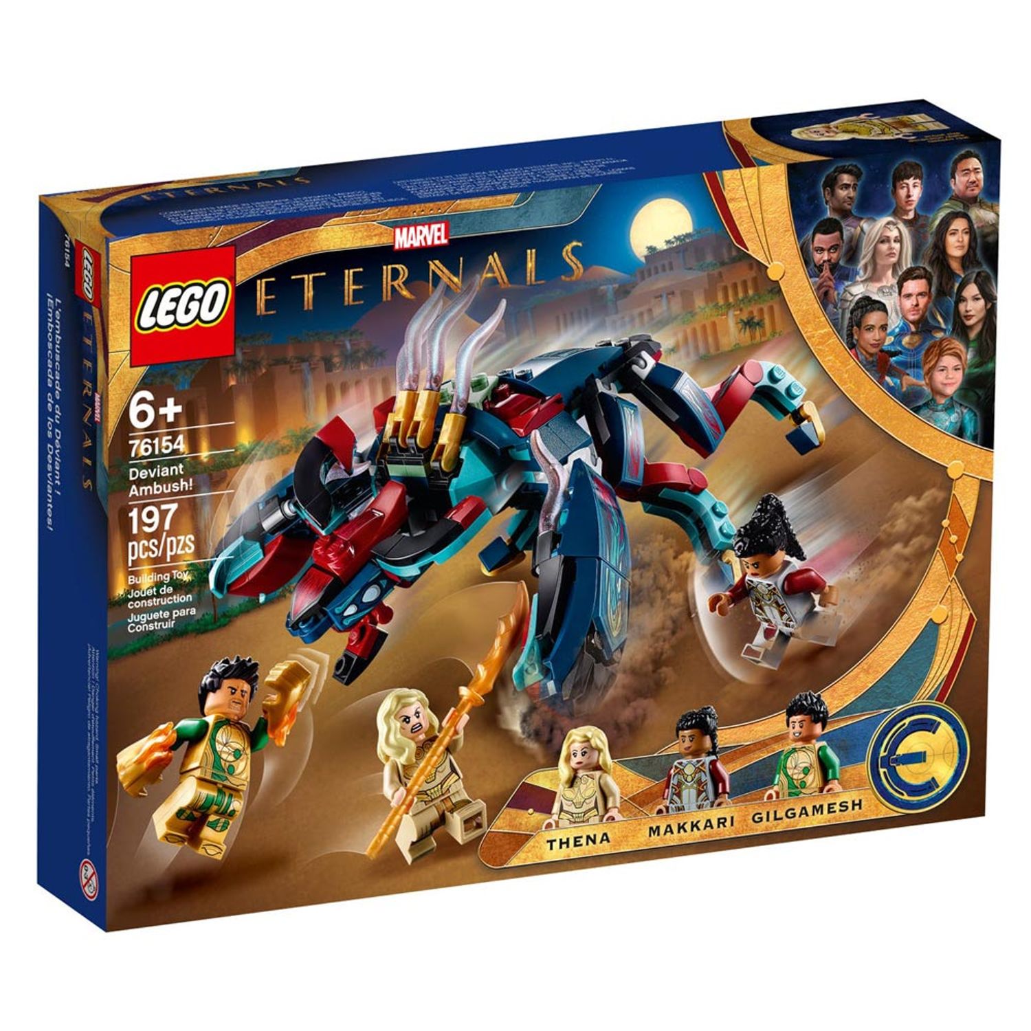 Set de construit LEGO    Marvel Super Heroes, Ambuscada Deviantului, 197 piese fotografia produsului