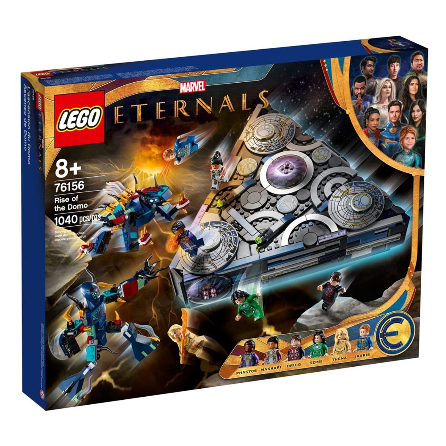 Set de construit LEGO    Marvel Super Heroes, Inaltarea navei Domo, 1040 piese fotografia produsului