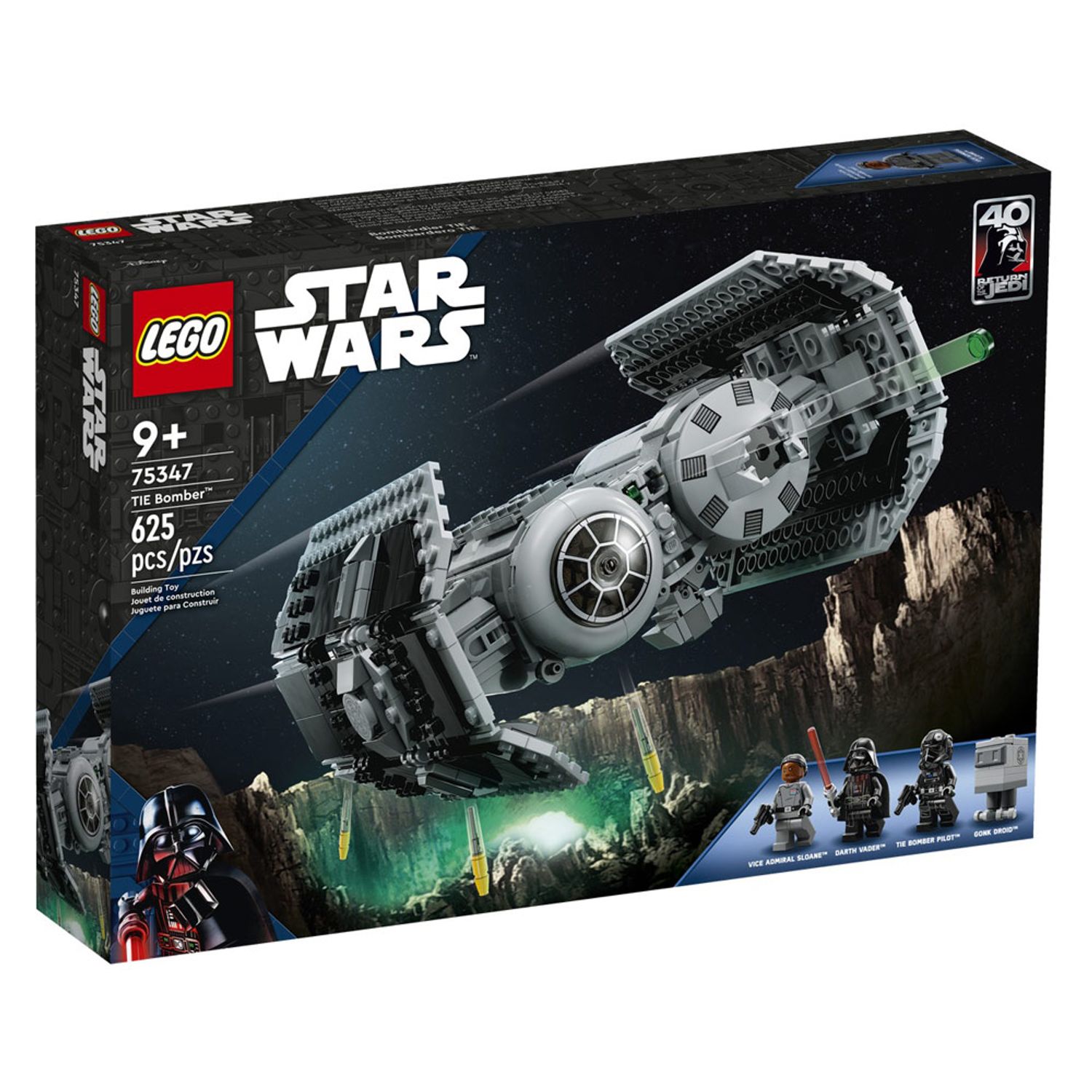 Set de construit LEGO    Star Wars, TIE Bomber, 625 piese fotografia produsului