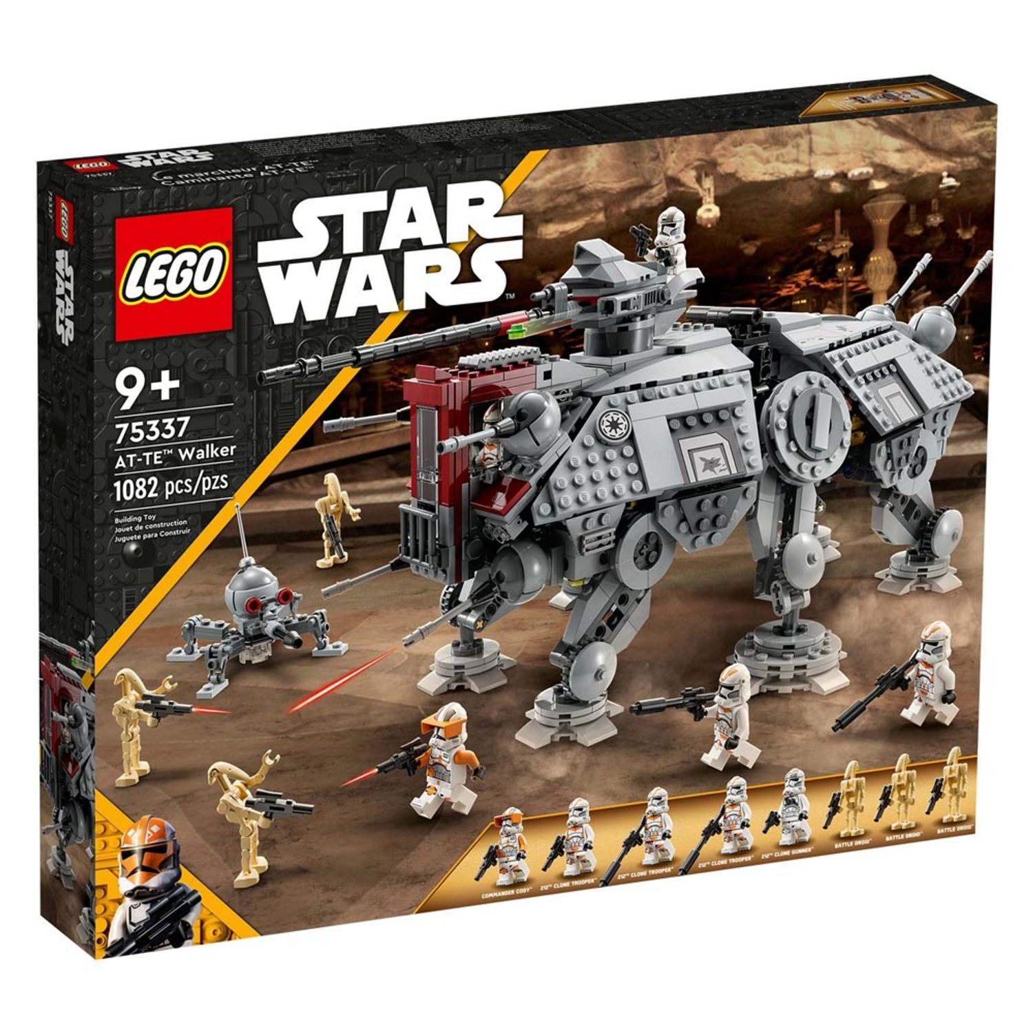 Set de construit LEGO    Star Wars, AT-TE Walker, 1082 piese fotografia produsului