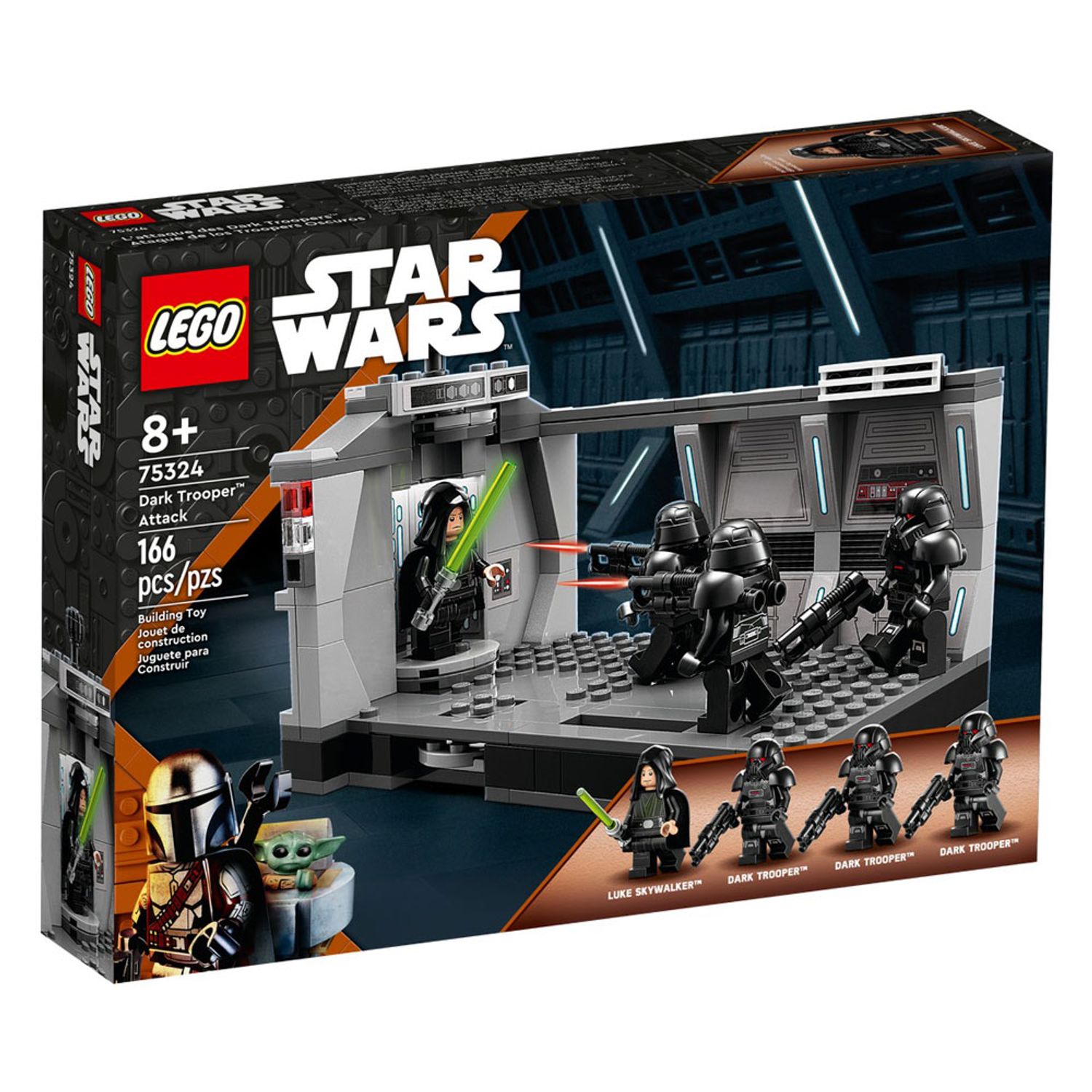 Set de construit LEGO    Star Wars, Atacul Dark Trooper, 166 piese fotografia produsului