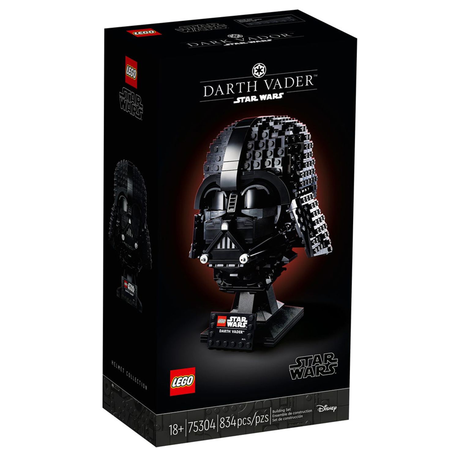 Set de construit LEGO    Star Wars, Casca Darth Vader, 834 piese fotografia produsului