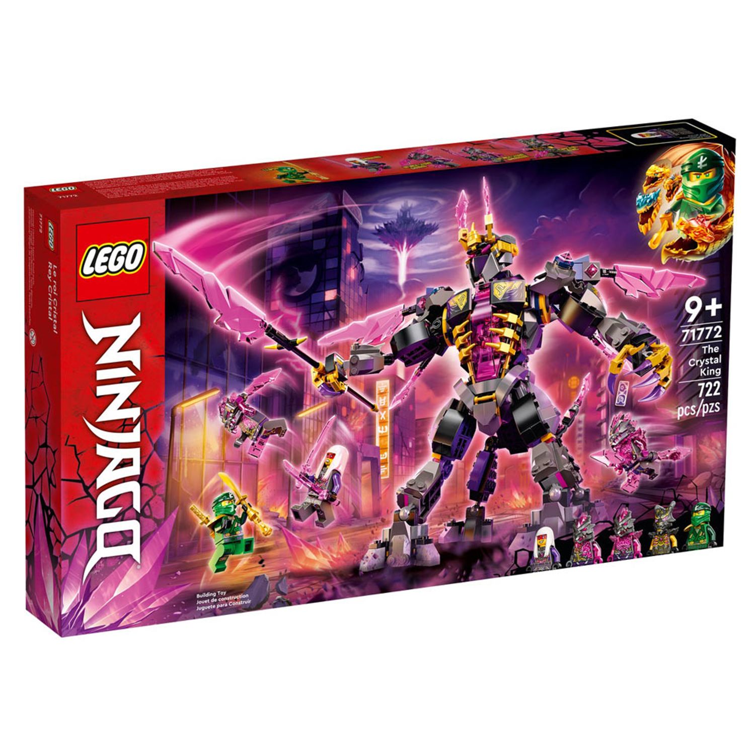Set de construit LEGO    Ninjago, Regele de Cristal, 722 piese fotografia produsului