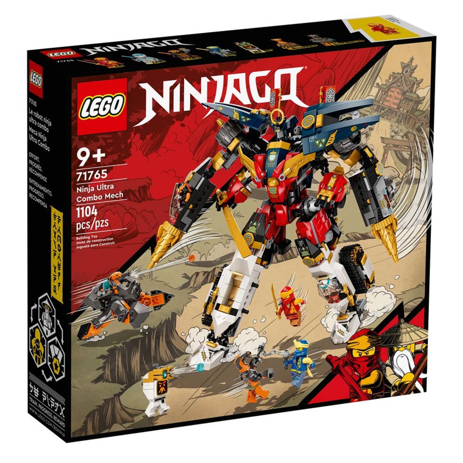 Set de construit LEGO    Ninjago, Ultra Robot Ninja combinat, 1104 piese fotografia produsului