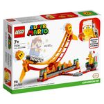 Set de construit LEGO    Super Mario, Set de extindere - Valul de lava, 218 piese fotografia produsului