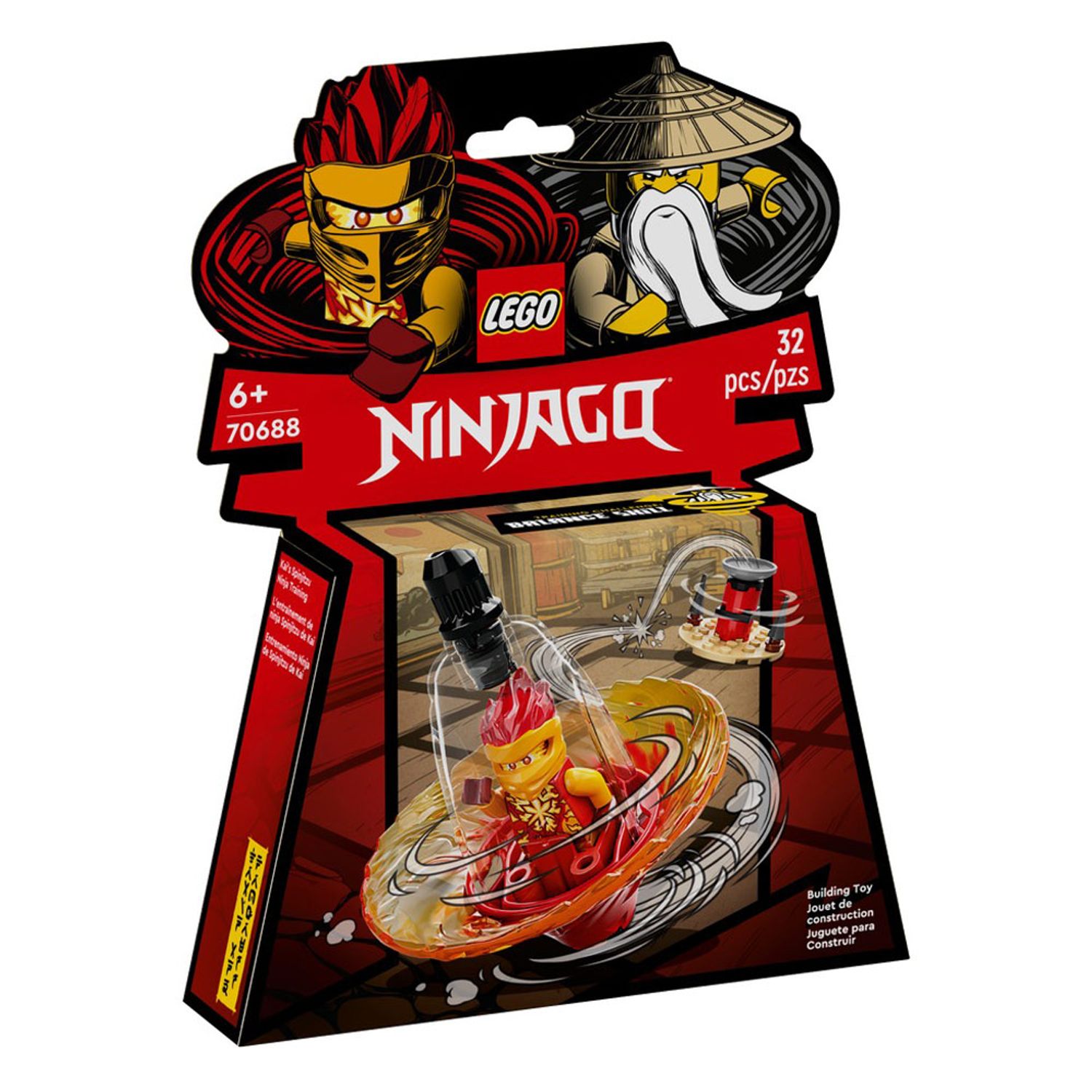 Set de construit LEGO    Ninjago, Antrenamentul Spinjitzu al lui Kai, 32 piese fotografia produsului