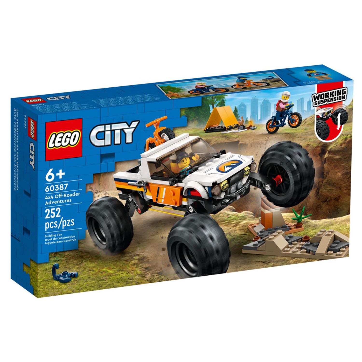 Set de construit LEGO    City, 4x4 Off Roader, 252 piese fotografia produsului