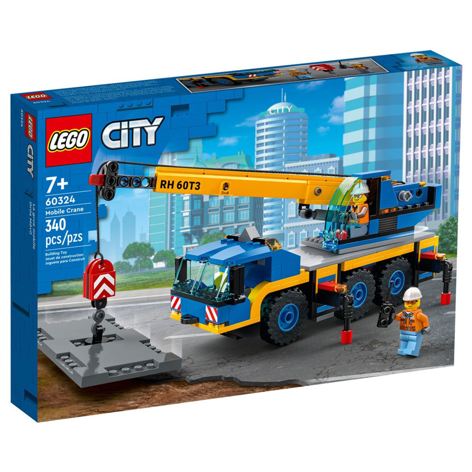 Set de construit LEGO    City, Macara mobila, 340 piese fotografia produsului
