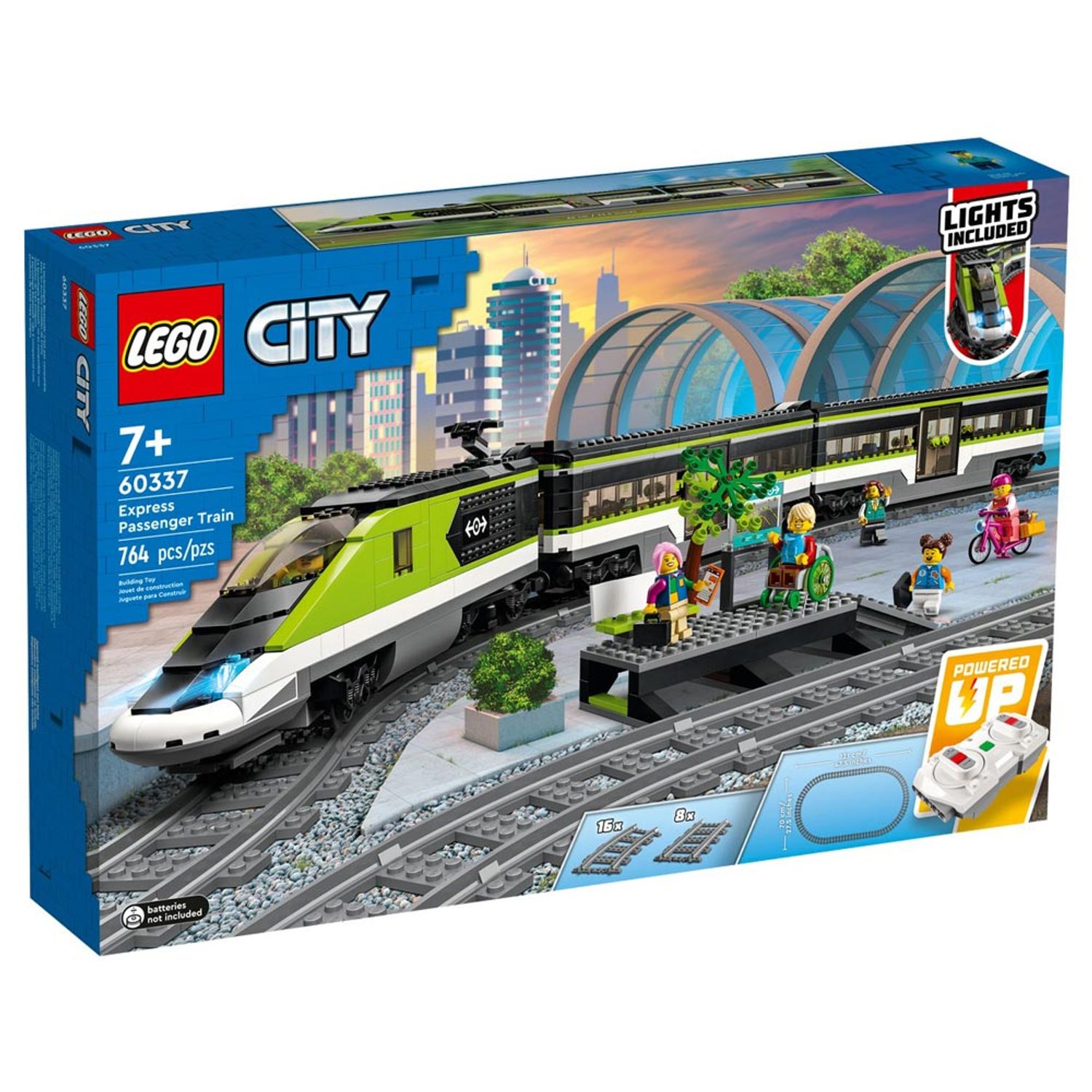 Set de construit LEGO    City, Tren expres, 764 piese fotografia produsului