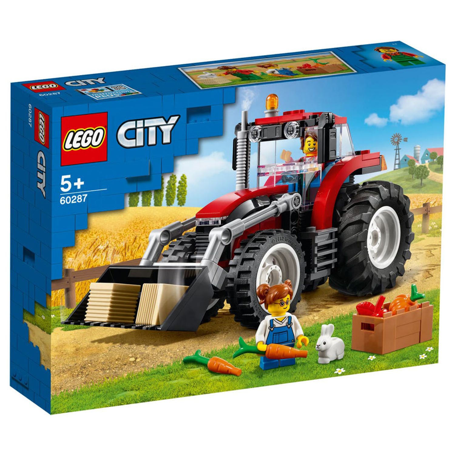 Set de construit LEGO    City, Tractor, 148 piese fotografia produsului