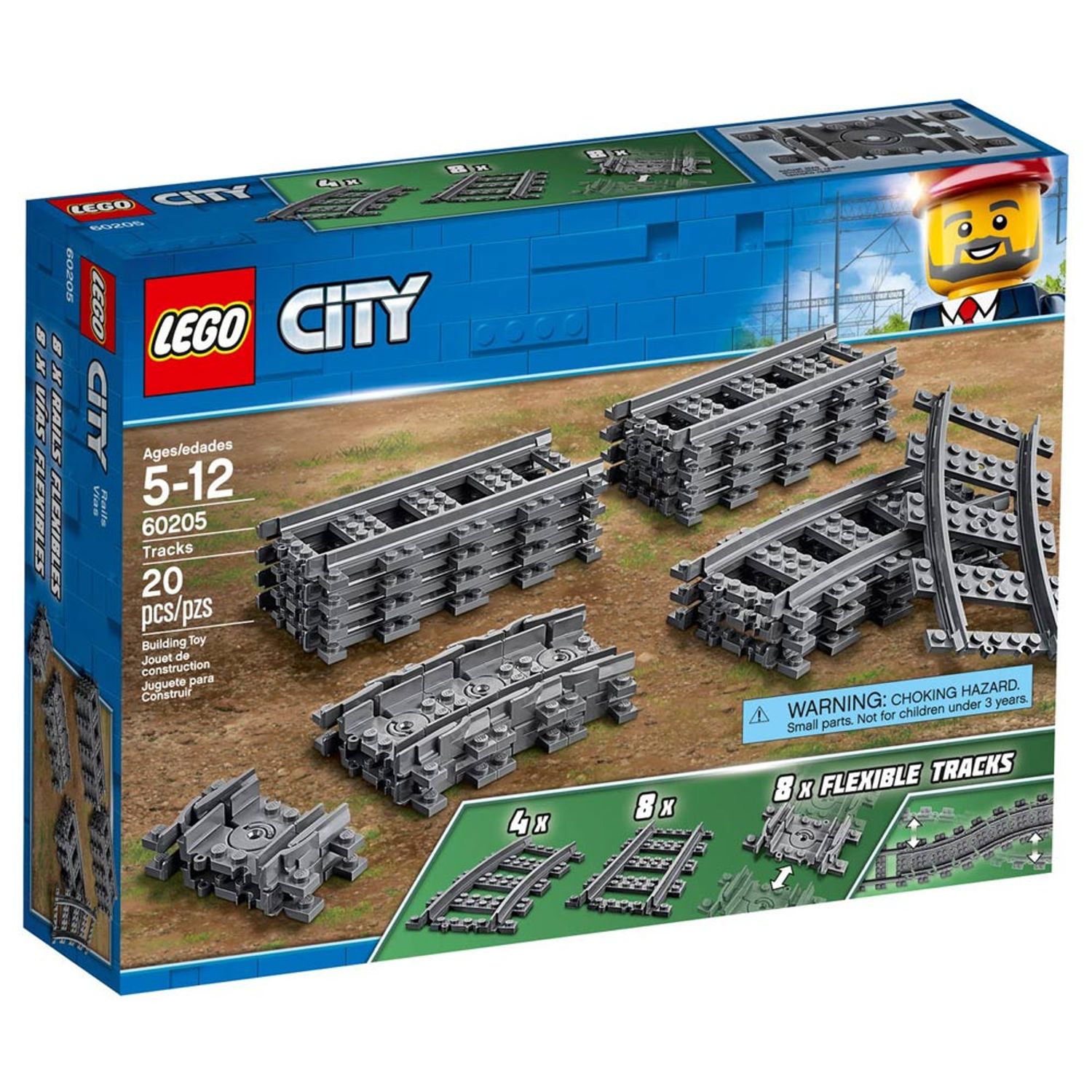 Set de construit LEGO    City, Sine, 20 piese fotografia produsului