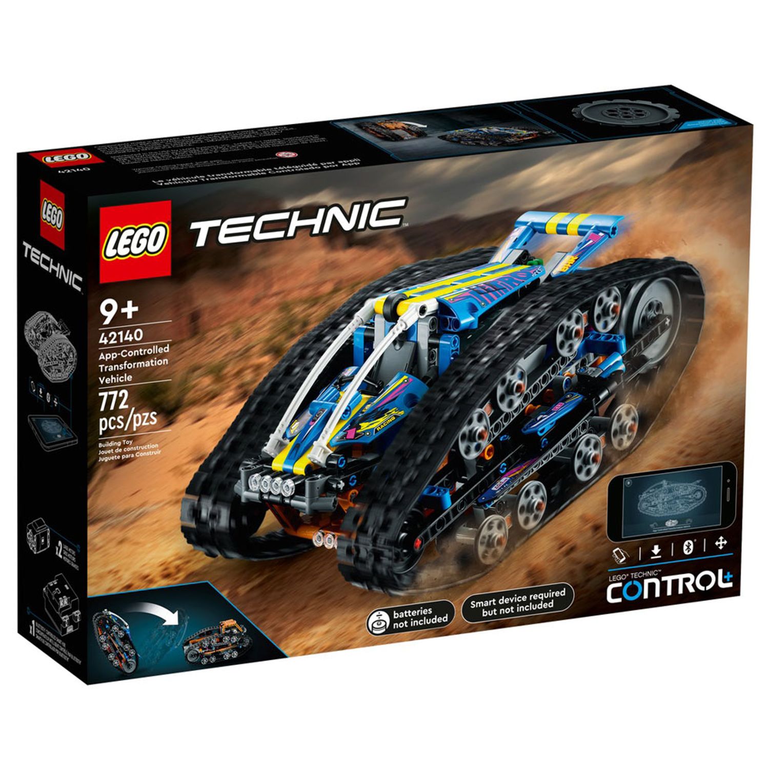 Set de construit LEGO    Technic, Masina Teleghidata cu Transformare, 772 piese fotografia produsului