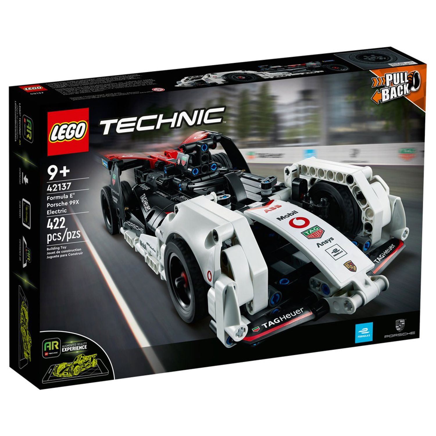 Set de construit LEGO    Technic, Formula E Porsche 99X Electric, 422 piese fotografia produsului