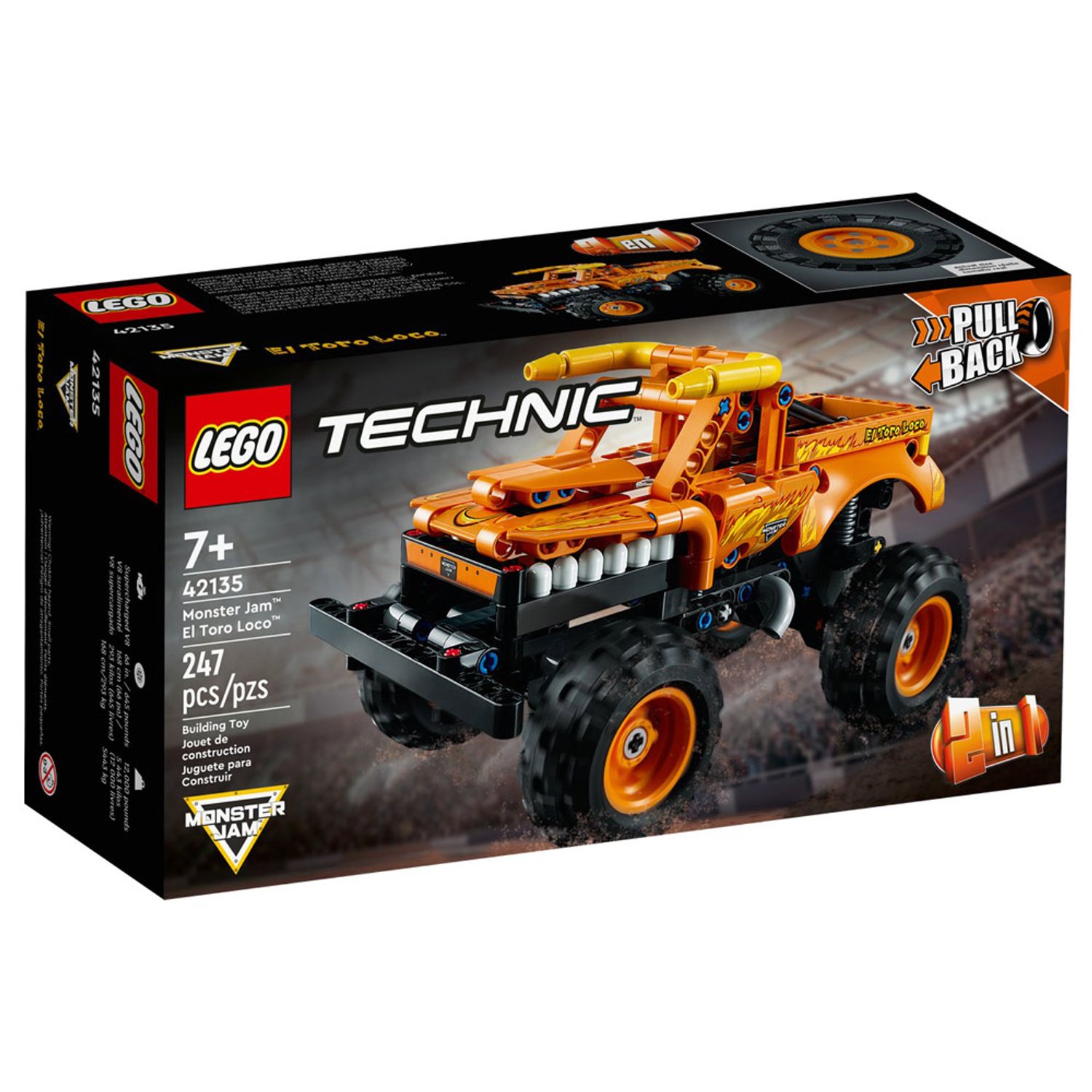 Set de construit LEGO    Technic, Monster Jam   El Toro Loco, 247 piese fotografia produsului