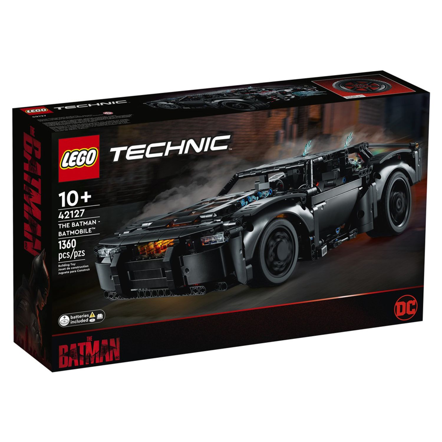 Set de construit LEGO    Technic, THE BATMAN - BATMOBIL, 1360 piese fotografia produsului