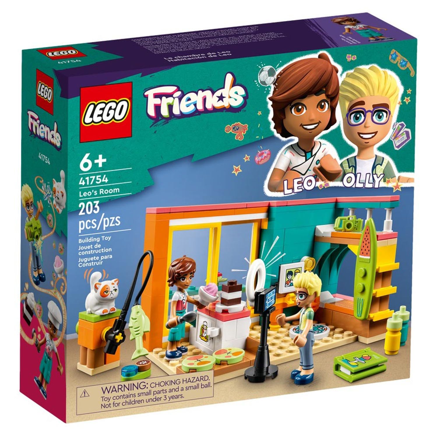 Set de construit LEGO    Friends, Camera lui Leo, 203 piese fotografia produsului