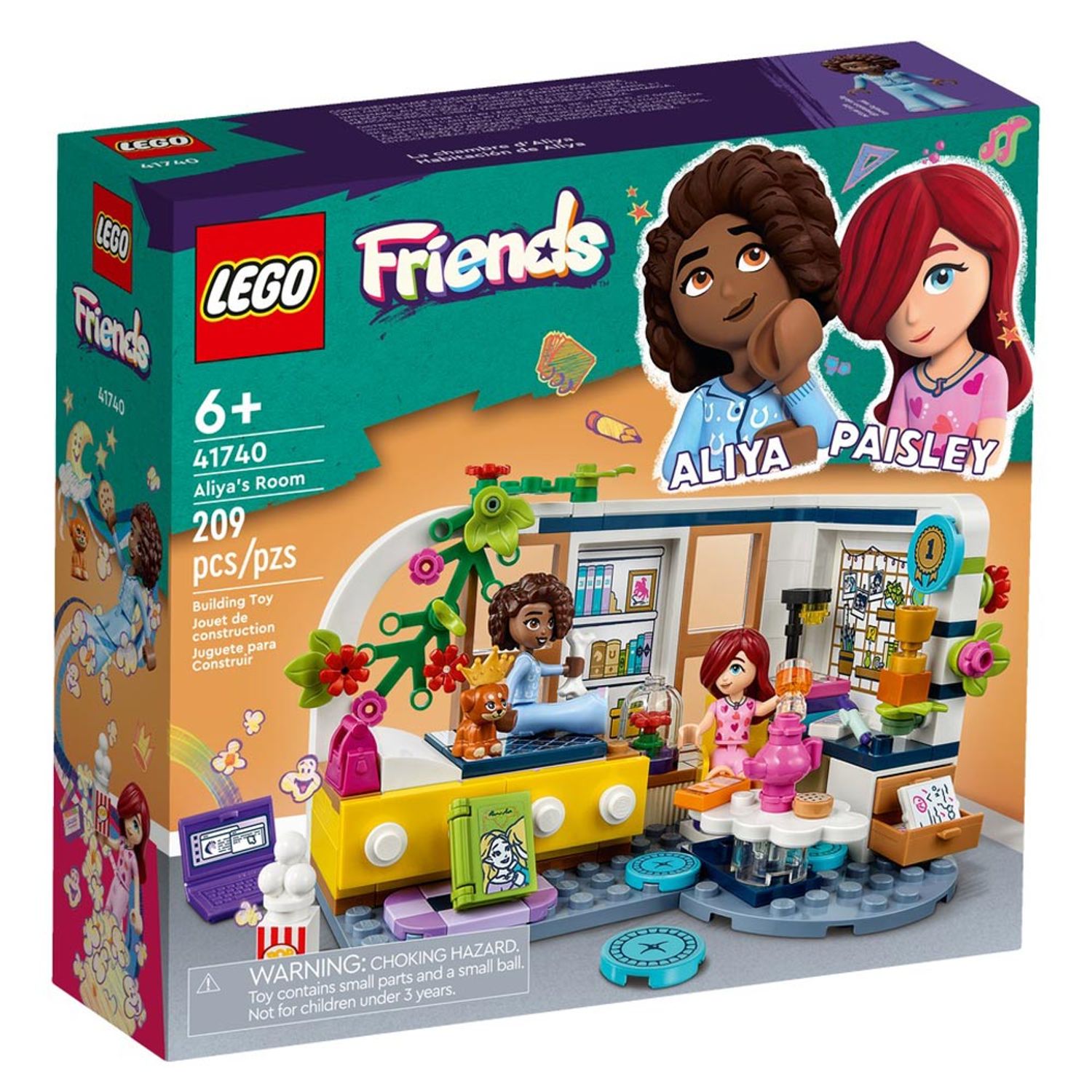 Set de construit LEGO    Friends, Camera lui Aliya, 209 piese fotografia produsului