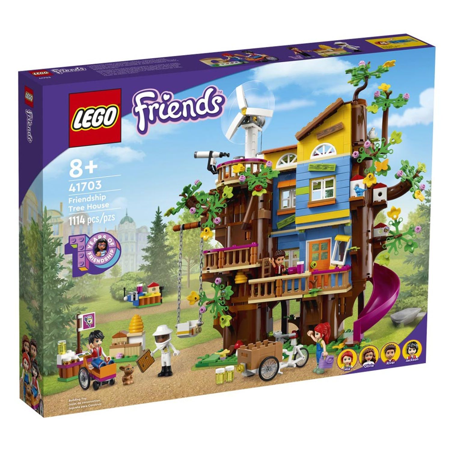 Set de construit LEGO    Friends, Casa in copac, 1114 piese fotografia produsului