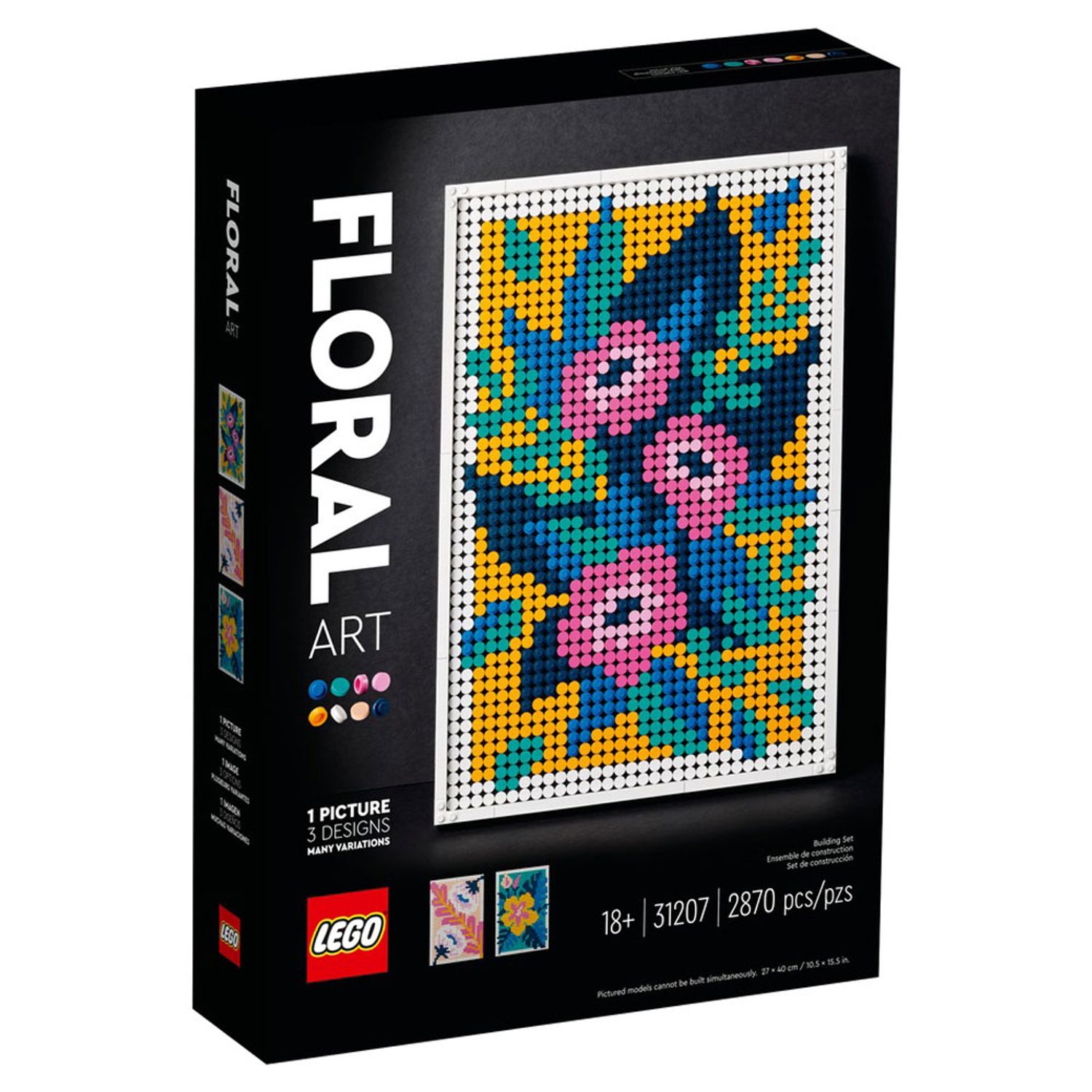Set de construit LEGO    Art, Arta florala, 2870 piese fotografia produsului