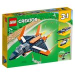Set de construit LEGO    Creator, Avion Supersonic, 215 piese fotografia produsului
