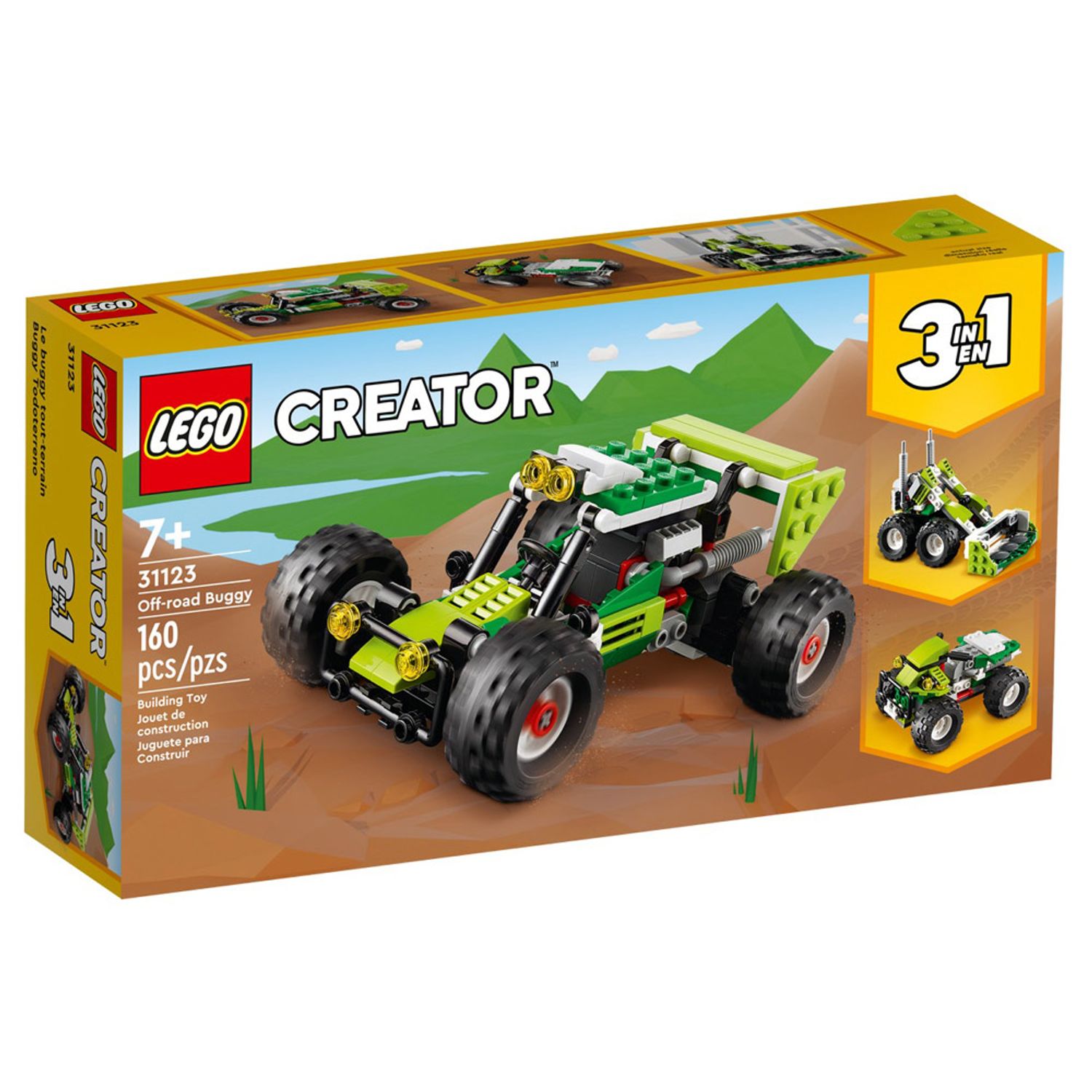 Set de construit LEGO    Creator, Off-road Buggy, 160 piese fotografia produsului