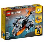 Set de construit LEGO    Creator, Drona cibernetica, 113 piese fotografia produsului